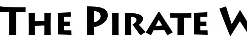 Font : LeeToscanini7-BoldSH Custom Text : The Pirate Way Test your own text here Click to download or to view this font on a tshirt that can be custom printed in Bali
