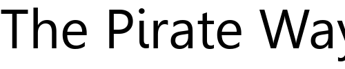 Font : Leelawadee Custom Text : The Pirate Way Test your own text here Click to download or to view this font on a tshirt that can be custom printed in Bali
