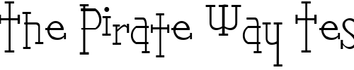Font : Leger-Light Custom Text : The Pirate Way Test your own text here Click to download or to view this font on a tshirt that can be custom printed in Bali