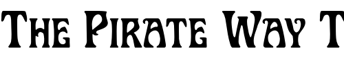 Font : Legrand-Regular Custom Text : The Pirate Way Test your own text here Click to download or to view this font on a tshirt that can be custom printed in Bali