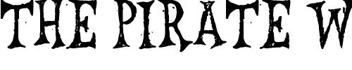 Font : Leichenhaus Custom Text : The Pirate Way Test your own text here Click to download or to view this font on a tshirt that can be custom printed in Bali