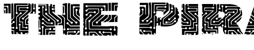 Font : LeiterplattenSans Custom Text : The Pirate Way Test your own text here Click to download or to view this font on a tshirt that can be custom printed in Bali
