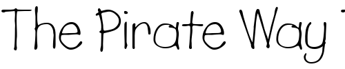 Font : Lemonade-ICG Custom Text : The Pirate Way Test your own text here Click to download or to view this font on a tshirt that can be custom printed in Bali