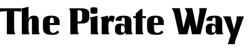 Font : Lennox-ITC-Bold Custom Text : The Pirate Way Test your own text here Click to download or to view this font on a tshirt that can be custom printed in Bali