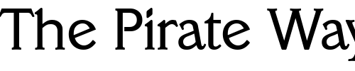 Font : LeroyBecker Custom Text : The Pirate Way Test your own text here Click to download or to view this font on a tshirt that can be custom printed in Bali
