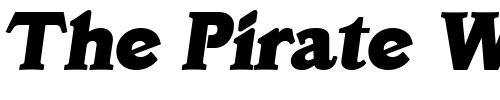 Font : LeroyBecker-Heavy-Italic Custom Text : The Pirate Way Test your own text here Click to download or to view this font on a tshirt that can be custom printed in Bali