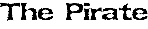 Font : Lethargic-BRK Custom Text : The Pirate Way Test your own text here Click to download or to view this font on a tshirt that can be custom printed in Bali