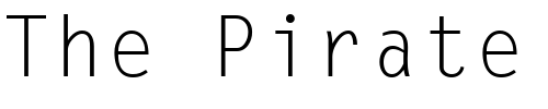 Font : Letter Custom Text : The Pirate Way Test your own text here Click to download or to view this font on a tshirt that can be custom printed in Bali