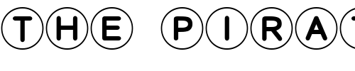 Font : Letter-Beads Custom Text : The Pirate Way Test your own text here Click to download or to view this font on a tshirt that can be custom printed in Bali
