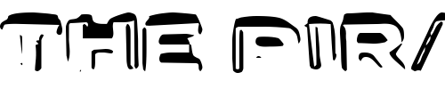 Font : Letter-Set-A Custom Text : The Pirate Way Test your own text here Click to download or to view this font on a tshirt that can be custom printed in Bali