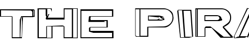 Font : Letter-Set-B Custom Text : The Pirate Way Test your own text here Click to download or to view this font on a tshirt that can be custom printed in Bali