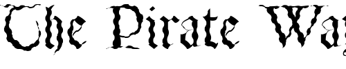 Font : LettergicalWave Custom Text : The Pirate Way Test your own text here Click to download or to view this font on a tshirt that can be custom printed in Bali