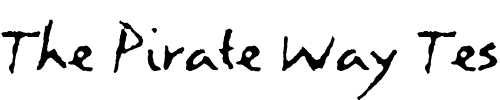 Font : LettresEclatees-Light Custom Text : The Pirate Way Test your own text here Click to download or to view this font on a tshirt that can be custom printed in Bali
