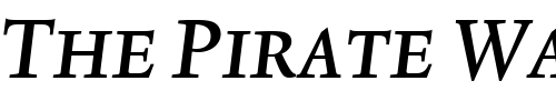Font : Lexicon-No1-Italic-B-Exp Custom Text : The Pirate Way Test your own text here Click to download or to view this font on a tshirt that can be custom printed in Bali