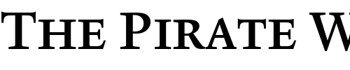 Font : Lexicon-No1-Roman-B-Exp Custom Text : The Pirate Way Test your own text here Click to download or to view this font on a tshirt that can be custom printed in Bali