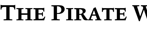 Font : Lexicon-No1-Roman-C-Exp Custom Text : The Pirate Way Test your own text here Click to download or to view this font on a tshirt that can be custom printed in Bali