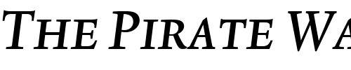Font : Lexicon-No2-Italic-B-Exp Custom Text : The Pirate Way Test your own text here Click to download or to view this font on a tshirt that can be custom printed in Bali