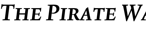 Font : Lexicon-No2-Italic-C-Exp Custom Text : The Pirate Way Test your own text here Click to download or to view this font on a tshirt that can be custom printed in Bali