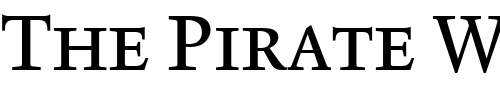 Font : Lexicon-No2-Roman-A-Exp Custom Text : The Pirate Way Test your own text here Click to download or to view this font on a tshirt that can be custom printed in Bali