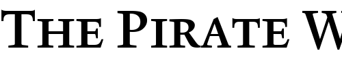 Font : Lexicon-No2-Roman-B-Exp Custom Text : The Pirate Way Test your own text here Click to download or to view this font on a tshirt that can be custom printed in Bali