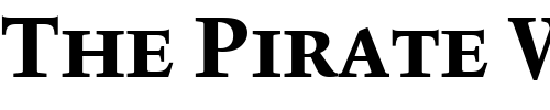 Font : Lexicon-No2-Roman-D-Exp Custom Text : The Pirate Way Test your own text here Click to download or to view this font on a tshirt that can be custom printed in Bali