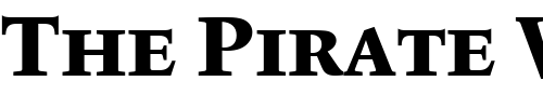 Font : Lexicon-No2-Roman-E-Exp Custom Text : The Pirate Way Test your own text here Click to download or to view this font on a tshirt that can be custom printed in Bali