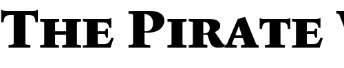 Font : Lexicon-No2-Roman-F-Exp Custom Text : The Pirate Way Test your own text here Click to download or to view this font on a tshirt that can be custom printed in Bali