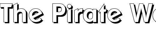 Font : LiamBeckerShadow-Medium-Regular Custom Text : The Pirate Way Test your own text here Click to download or to view this font on a tshirt that can be custom printed in Bali