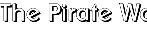Font : LiamBeckerShadow-Regular Custom Text : The Pirate Way Test your own text here Click to download or to view this font on a tshirt that can be custom printed in Bali