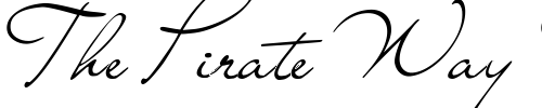 Font : LianaLeft Custom Text : The Pirate Way Test your own text here Click to download or to view this font on a tshirt that can be custom printed in Bali