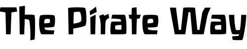 Font : Liant-Bold Custom Text : The Pirate Way Test your own text here Click to download or to view this font on a tshirt that can be custom printed in Bali
