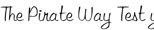 Font : LibbyScript Custom Text : The Pirate Way Test your own text here Click to download or to view this font on a tshirt that can be custom printed in Bali