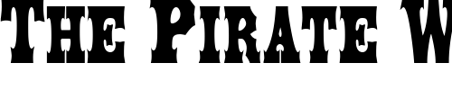 Font : LibertySpikeCondensed Custom Text : The Pirate Way Test your own text here Click to download or to view this font on a tshirt that can be custom printed in Bali