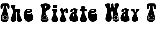 Font : Libra-Becker Custom Text : The Pirate Way Test your own text here Click to download or to view this font on a tshirt that can be custom printed in Bali