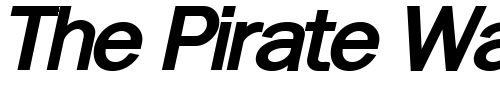 Font : LibraryGothicExtraBoldItalic Custom Text : The Pirate Way Test your own text here Click to download or to view this font on a tshirt that can be custom printed in Bali