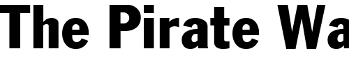 Font : LibraryGothicHeavy Custom Text : The Pirate Way Test your own text here Click to download or to view this font on a tshirt that can be custom printed in Bali