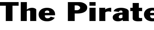 Font : LibraryGothicHeavyExtended Custom Text : The Pirate Way Test your own text here Click to download or to view this font on a tshirt that can be custom printed in Bali