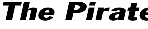 Font : LibraryGothicHeavyExtended-Italic Custom Text : The Pirate Way Test your own text here Click to download or to view this font on a tshirt that can be custom printed in Bali