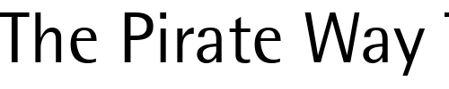 Font : Libre-Semi-Sans-SSi Custom Text : The Pirate Way Test your own text here Click to download or to view this font on a tshirt that can be custom printed in Bali