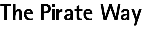 Font : LibreSansSerifBlackSSK Custom Text : The Pirate Way Test your own text here Click to download or to view this font on a tshirt that can be custom printed in Bali