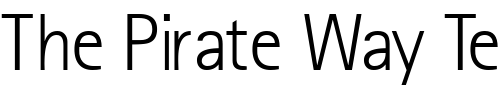 Font : LibreSansSerifLightSSK Custom Text : The Pirate Way Test your own text here Click to download or to view this font on a tshirt that can be custom printed in Bali