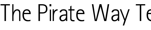 Font : LibreSansSerifLightSSK-Regular Custom Text : The Pirate Way Test your own text here Click to download or to view this font on a tshirt that can be custom printed in Bali