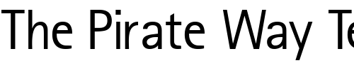 Font : LibreSansSerifSSK Custom Text : The Pirate Way Test your own text here Click to download or to view this font on a tshirt that can be custom printed in Bali
