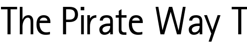 Font : LibreSansSerifSSK-Regular Custom Text : The Pirate Way Test your own text here Click to download or to view this font on a tshirt that can be custom printed in Bali
