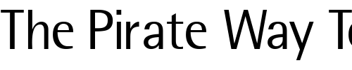 Font : LibreSemiSansSSK Custom Text : The Pirate Way Test your own text here Click to download or to view this font on a tshirt that can be custom printed in Bali