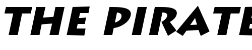 Font : LiddieBlack-Italic Custom Text : The Pirate Way Test your own text here Click to download or to view this font on a tshirt that can be custom printed in Bali
