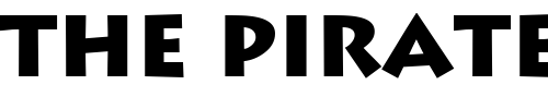 Font : LiddieBlack-Regular Custom Text : The Pirate Way Test your own text here Click to download or to view this font on a tshirt that can be custom printed in Bali