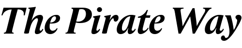 Font : Lido-STF-Bold-Italic Custom Text : The Pirate Way Test your own text here Click to download or to view this font on a tshirt that can be custom printed in Bali
