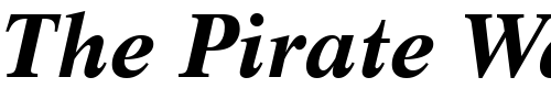 Font : Life-BT-Bold-Italic Custom Text : The Pirate Way Test your own text here Click to download or to view this font on a tshirt that can be custom printed in Bali