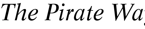 Font : Life-Italic Custom Text : The Pirate Way Test your own text here Click to download or to view this font on a tshirt that can be custom printed in Bali